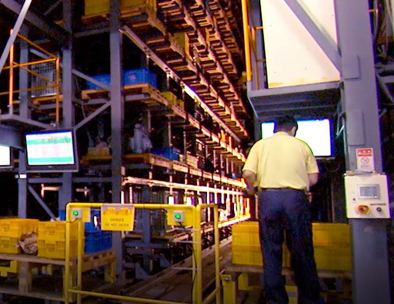 ASRS updated warehouse