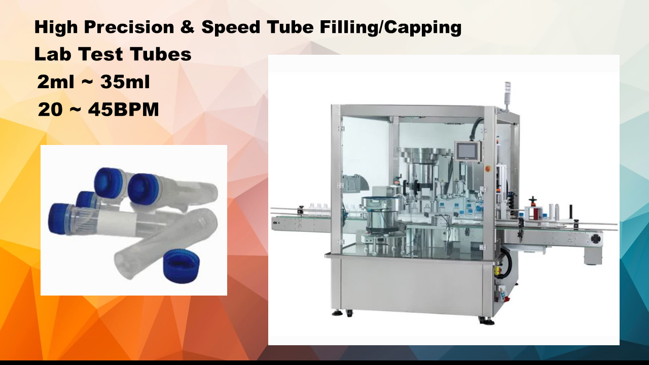 FCL5000High Speed Packaging Line - 2ML Lab Test Tubes - MACHINE LIST ...