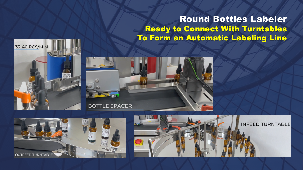 an automatic labeling line